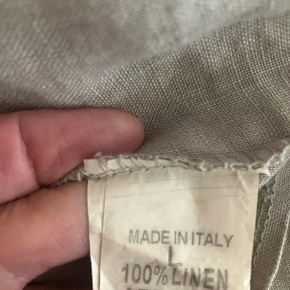 Rosemarine Lagenlook Linen Midi Dress NWOT Size L - Picture 7 of 8